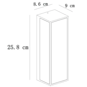 prix de gros Lucide Applique Extérieur En Métal Noir 13