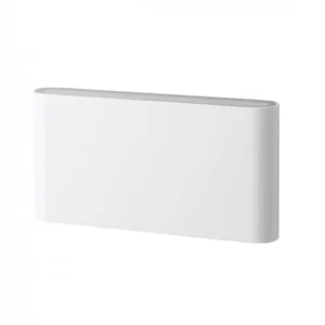 prix pas cher Lussiol Lighting Applique Extérieure En Métal Blanc H.9 Cm 16