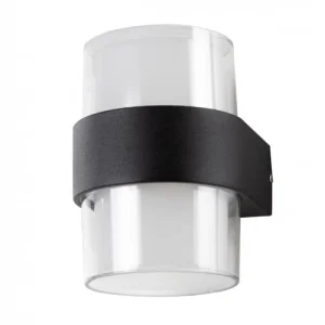 Lussiol Lighting Applique Extérieure En Métal Noir H.13 Cm prix pas cher 16