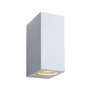 Lucide Applique LED D’extérieur 2 Lumières Métal Noir H15cm Meilleur Prix Garanti 10