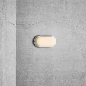 Nordlux Applique Murale LED D’extérieur Moderne Ovale Blanche Avec IP 54 élevé Officielle 9