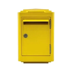 La Boite Jaune Boîte Aux Lettres En Aluminium Petit Modèle 1945 Jaune magasin en ligne france 16