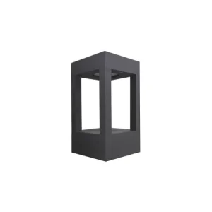 grande marque pas cher Lussiol Lighting Borne Extérieure En Aluminium Noir H.20 Cm 8