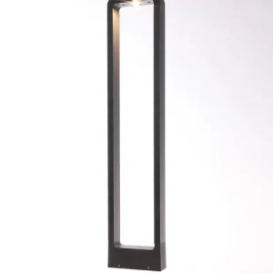 bas prix Lussiol Lighting Borne Extérieure En Métal Noir H.80 Cm 14