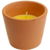 magasins pour Wadiga Bougie Citronnelle Avec Pot En Terre Cuite – 8x8x6.5cm 20