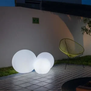 aux meilleurs prix Lumisky Boule Lumineuse Filaire Polypropylène Blanc ∅60CM 9