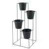 REMISE allant jusqu. Maisons Du Monde Cache-pot 4 Supports En Métal Noir 8