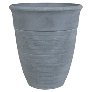 Beliani Cache-pot D’extérieur En Pierre Gris H49 58 SOLDES TOUT À 12