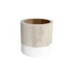 site en ligne TODAY Cache Pot En Bois Beige 11