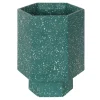 mode Zago Cache-pot En Terrazzo Vert Canard 20