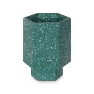 mode Zago Cache-pot En Terrazzo Vert Canard 16