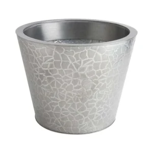 Couleurs variées Aubry Gaspard Cache Pot En Zinc Brossé (lot De 3) 6