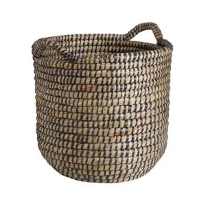 Acheter Maintenant Aubry Gaspard Cache-pots Ronds En Jonc Naturel Et Teinté (lot De 3) 6