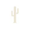 pas cher en vente LP Design Cactus 2 Branches Mini En Aluminium Blanc H30cm 11