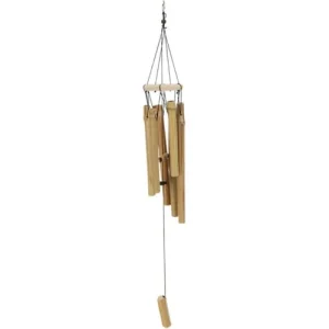 ESSCHERT DESIGN Carillon En Bambou magasin pour 7