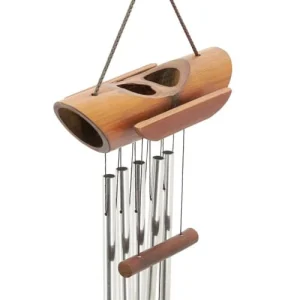 pas cher marque Aubry Gaspard Carillon En Bambou Et Métal 50 Cm 10