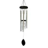 boutique pas cher STC Carillon Sonore En Bois Noir H90cm 7