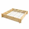 vente pas cher en ligne Alice’s Garden Carré Potager En Bois 115x115cm – Trèfle 11