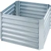 soldes en ligne Tectake Carré Potager Gris 20