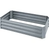 Tectake Carré Potager Rectangulaire Gris magasin pour 8