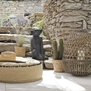 Maisons Du Monde Déco De Jardin Singe En Résine Noire H56 De super promotions disponibles 10