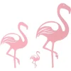 LP Design Famille De 3 Flamants Roses En Acier Galvanisé Peint luxe soldes 13