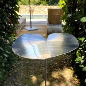 REMISE LP Design Feuilles De Jardin Nénuphar En Aluminium Et Inox Lot De 6 15