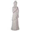 Beliani Figurine Décorative Bouddha 75 Cm Gris Livraison gratuite 22