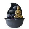 Zen’Light Fontaine D’intérieur Bouddha En Résine Avec éclairage Led – H22cm achat pas cher 16