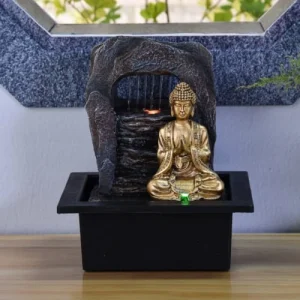 Zen’Light Fontaine D’intérieur Bouddha En Résine Avec éclairage Led – H25 Cm vente en ligne 10