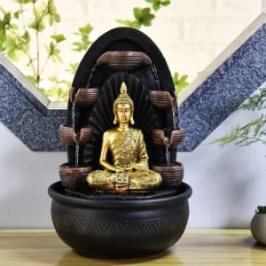 Zen’Light Fontaine D’intérieur Bouddha En Résine Avec éclairage Led – H40 Cm grossiste en ligne 10