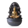 Zen’Light Fontaine D’intérieur Bouddha En Résine Avec éclairage Led – H40 Cm grossiste en ligne 5