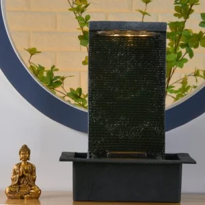 site soldes Zen’Light Fontaine D’intérieur Bouddha En Résine Avec éclairage Led – H42 Cm 13