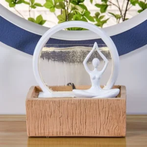 Zen’Light Fontaine D’intérieur Moderne En Résine Avec éclairage Led – H23 Cm fashion pas cher 10