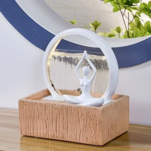 Zen’Light Fontaine D’intérieur Moderne En Résine Avec éclairage Led – H23 Cm fashion pas cher 14