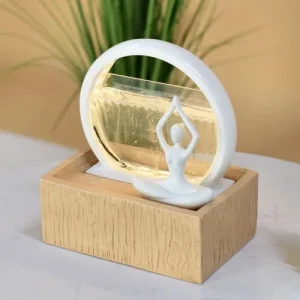 Zen’Light Fontaine D’intérieur Moderne En Résine Avec éclairage Led – H23 Cm fashion pas cher 16