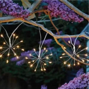 LUMI JARDIN Guirlande Solaire Micro Led Plastique Beige 4.2M Paiement sécurisé 6