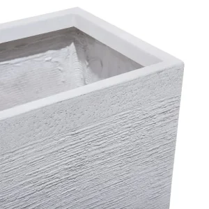 Beliani Jardinière Blanche 60×29 ultratendance 18