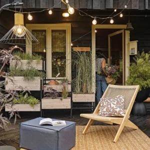 Maisons Du Monde Jardinière Marron Et Noire mode tendance 12