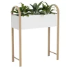 Umbra Jardinière Surélevée En Bois Et Métal Grove soldes 5