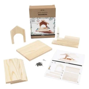 Youdoit Kit DIY Je Fabrique Ma Mangeoire Pour Oiseaux 14,5×12,5×11,5cm qualité d’originales 9