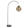 Maisons Du Monde Lampadaire En Métal Noir Mat Et Globe Fumé H195 grande popularité 22