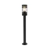 QAZQA Lampadaire Extérieur En Acier Inoxydable Noir Top ventes 8