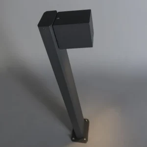 se précipiter pour acheter QAZQA Lampadaire Extérieur En Aluminium Anthracite 18