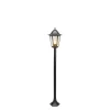 l'unique style QAZQA Lampadaire Extérieur En Aluminium Noir 16