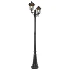 QAZQA Lampadaire Extérieur En Aluminium Noir ultratendance 19