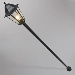 des prix incroyables QAZQA Lampadaire Extérieur En Aluminium Noir 14