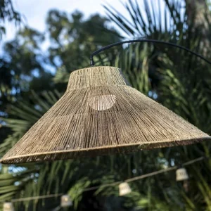 grande popularité New Garden Lampadaire Extérieur En Bamboo Marron 15