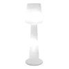 Lumisky Lampadaire Extérieur Sans Fil Polypropylène Blanc H110CM prix abordable 11