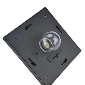 HOMCOM Lampadaire Extérieur Solaire Luminaire Lanterne LED Noir livraison la plus rapide 14